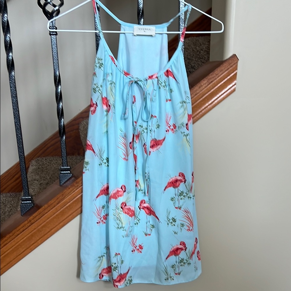 Everly Sky Blue Tank top